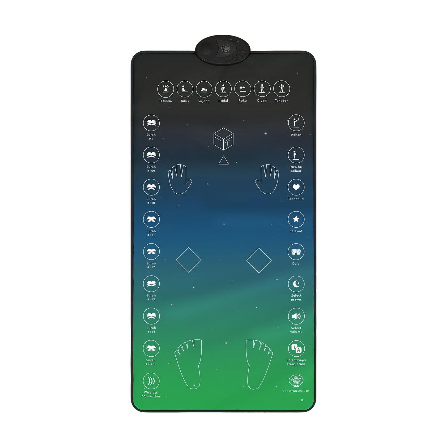 Smart Interactive Adult/Revert Prayer Mat | Original Version | 8years+ | A beautiful Ramadan and Eid gift for loved ones