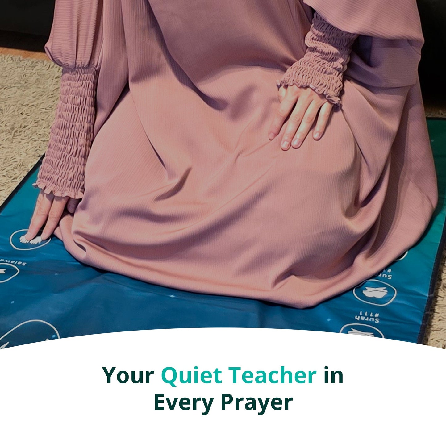 Smart Interactive Adult/Revert Prayer Mat | Original Version | 8years+ | A beautiful Ramadan and Eid gift for loved ones