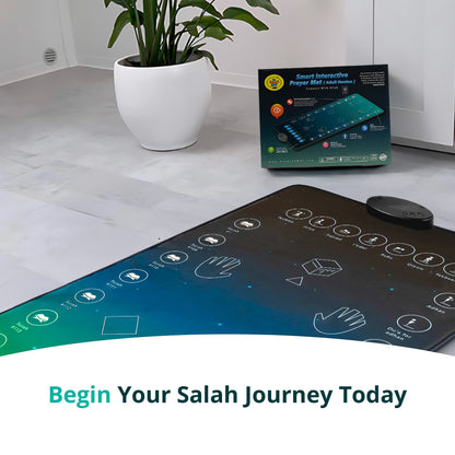 Smart Interactive Adult/Revert Prayer Mat | Original Version | 8years+ | A beautiful Ramadan and Eid gift for loved ones