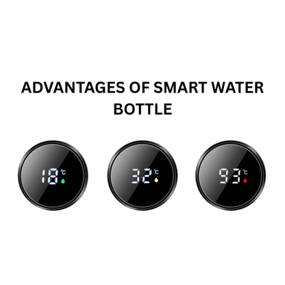 Smart LED Temperature Water Bottle – 500ml