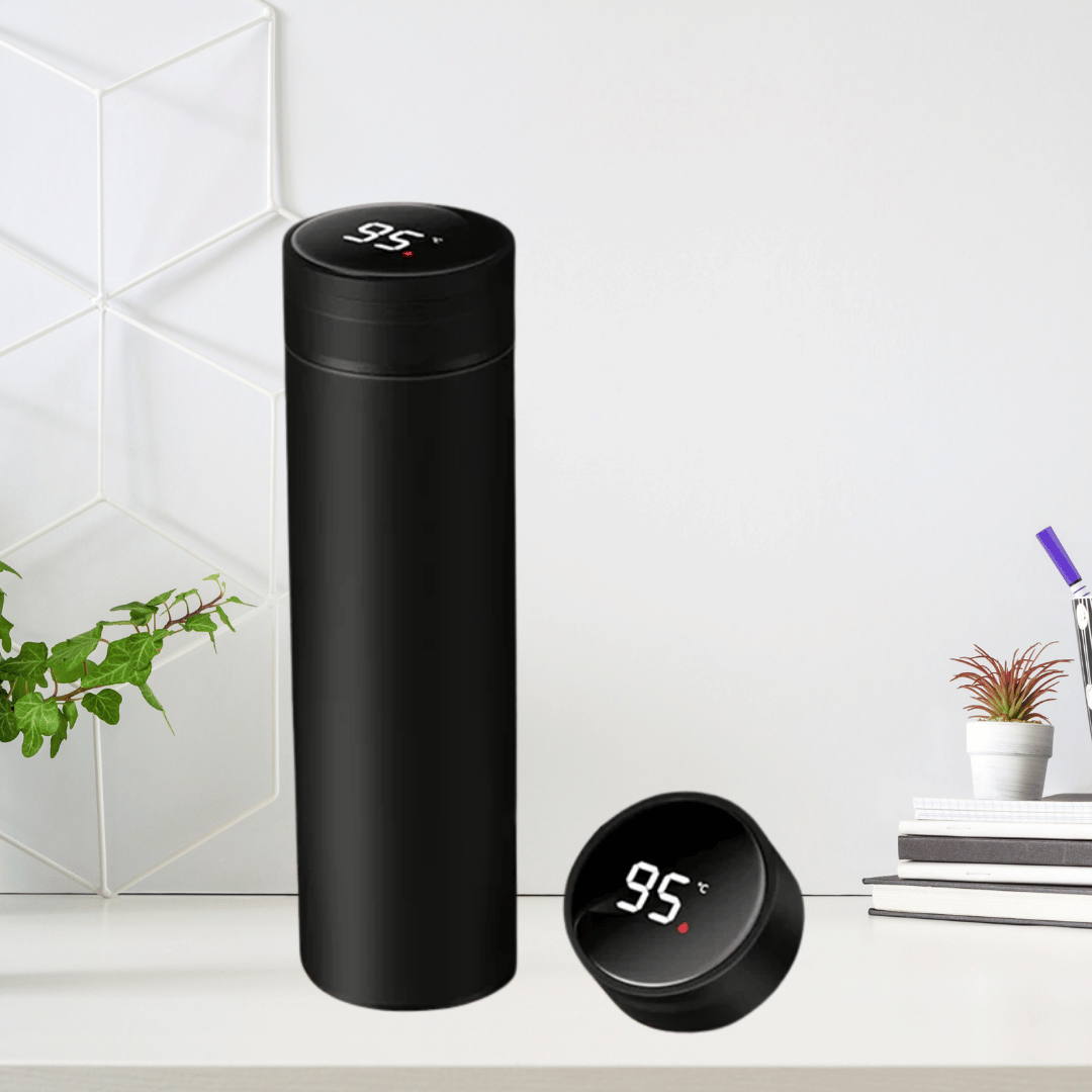 Smart LED Temperature Water Bottle – 500ml