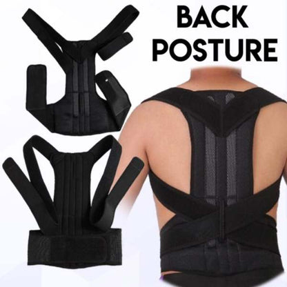 Posture Corrector Belt for Lower and Upper Back Pain, Unisex