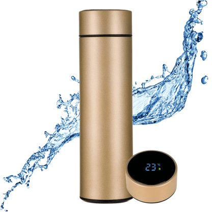 Smart LED Temperature Water Bottle – 500ml